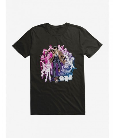 Doctor Who The Tenth Doctor Whole Crew T-Shirt $11.71 T-Shirts