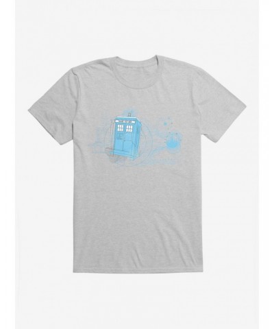 Doctor Who TARDIS Wibbly Wobbly T-Shirt $8.37 T-Shirts