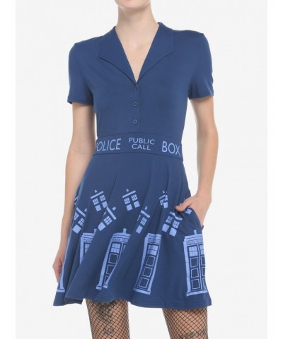 Her Universe Doctor Who TARDIS Retro Dress $12.25 Dresses