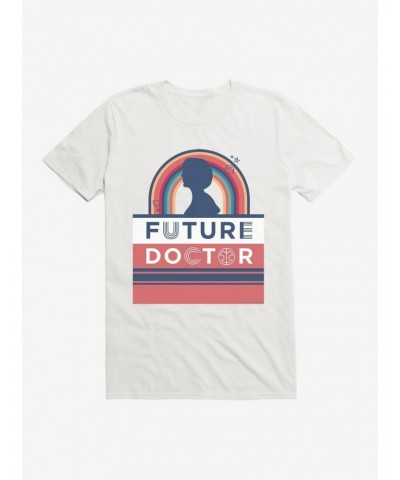 Doctor Who Thirteenth Doctor Future Doctor Silhouette T-Shirt $7.17 T-Shirts