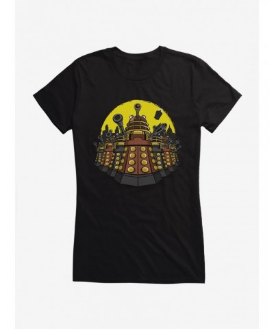 Doctor Who Army Of Daleks Girls T-Shirt $10.21 T-Shirts