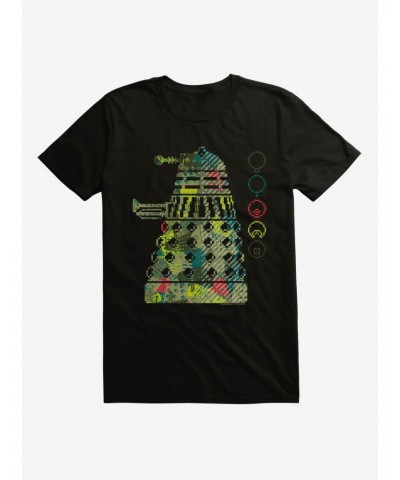 Doctor Who Colorful Dalek T-Shirt $11.47 T-Shirts