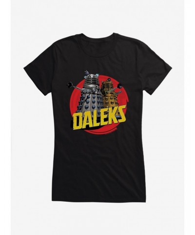 Doctor Who The Daleks Girls T-Shirt $11.70 T-Shirts