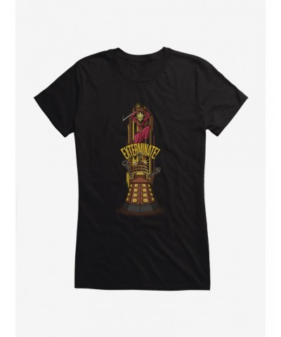 Doctor Who Dalek And Davros Girls T-Shirt $8.22 T-Shirts